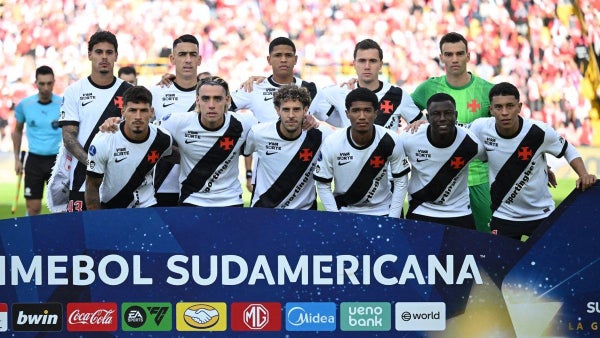 Vasco da Gama tendría lista la alineación vs Santa Fe