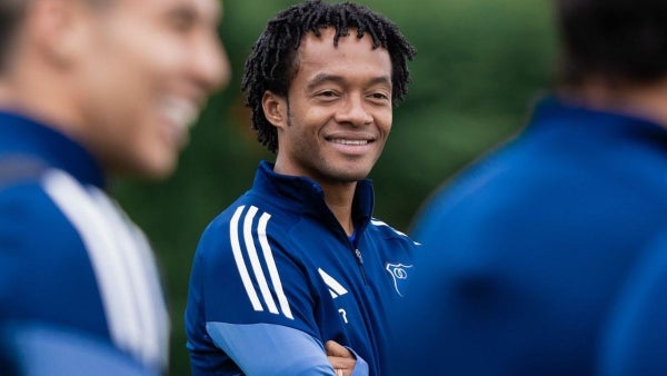 Cuadrado se presentó ante la hinchada de Millonarios: “Espero verlos pronto”
