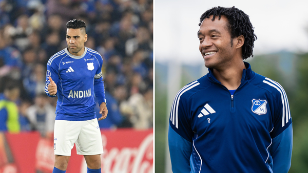 ¿Falcao y Cuadrado juntos en Millonarios? La ilusión de los hinchas azules