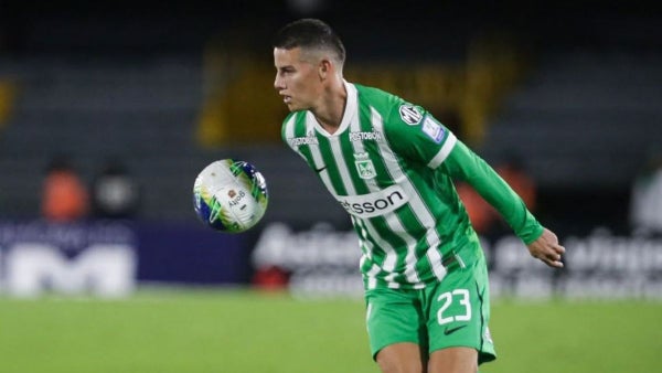 [Video] Así fue la asistencia de James Rodríguez en su debut con Nacional