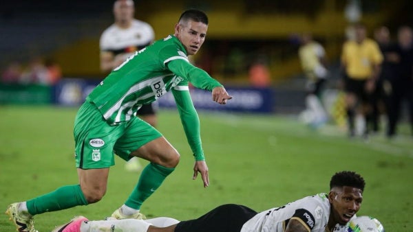 Mensaje de James Rodríguez tras su debut con Atlético Nacional
