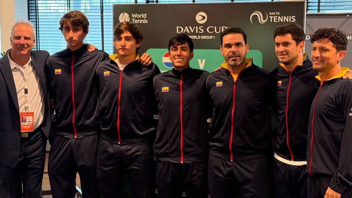 Copa Davis: Colombia vs. Países Bajos.