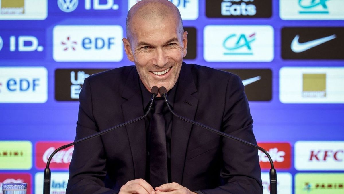 Zidane, director técnico de Francia