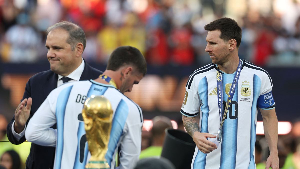 Partido de despedida de Lionel Messi de Argentina