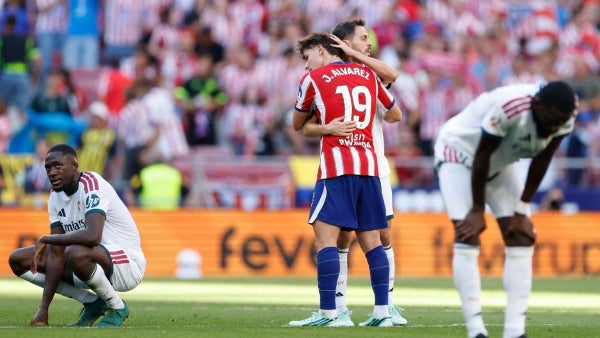 Atlético de Madrid ganó el derbi vs Real Madrid y es segundo en España