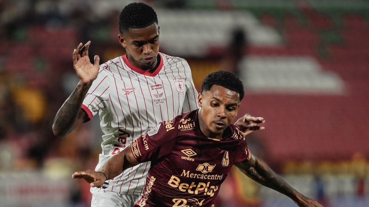 América, con uno menos, le sacó un empate al Tolima - resumen y goles