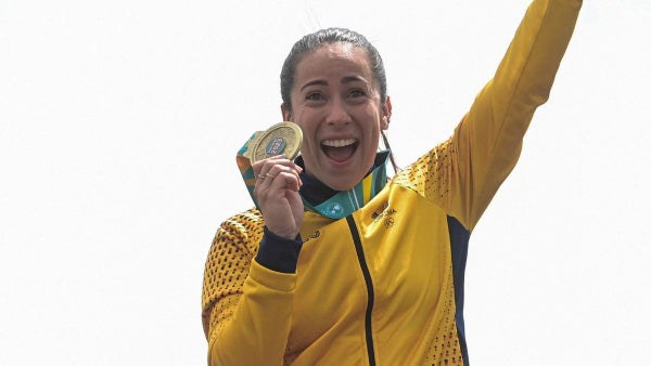 Colombia, con Mariana Pajón, ganó oro en velocidad por equipos en los Suramericanos - balance 20 de septiembre