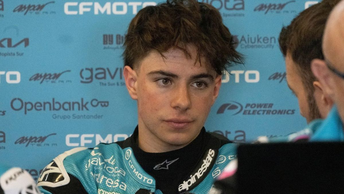 [Video] Así fue como David Alonso se situó en el podio del GP de Austria de Moto2