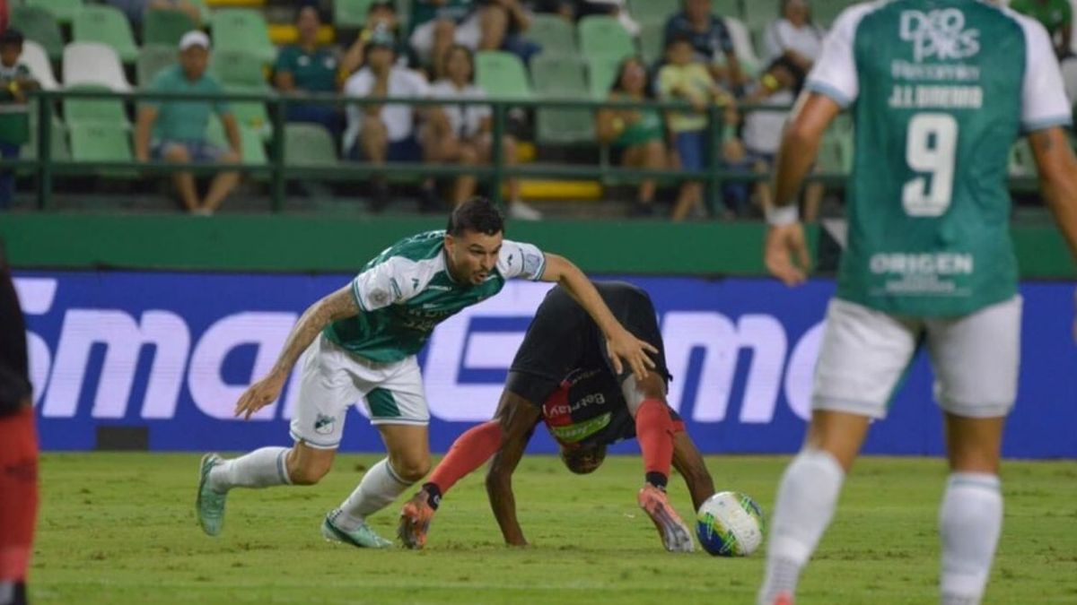 Nicolás Benedetti sufrió lesión en Deportivo Cali
