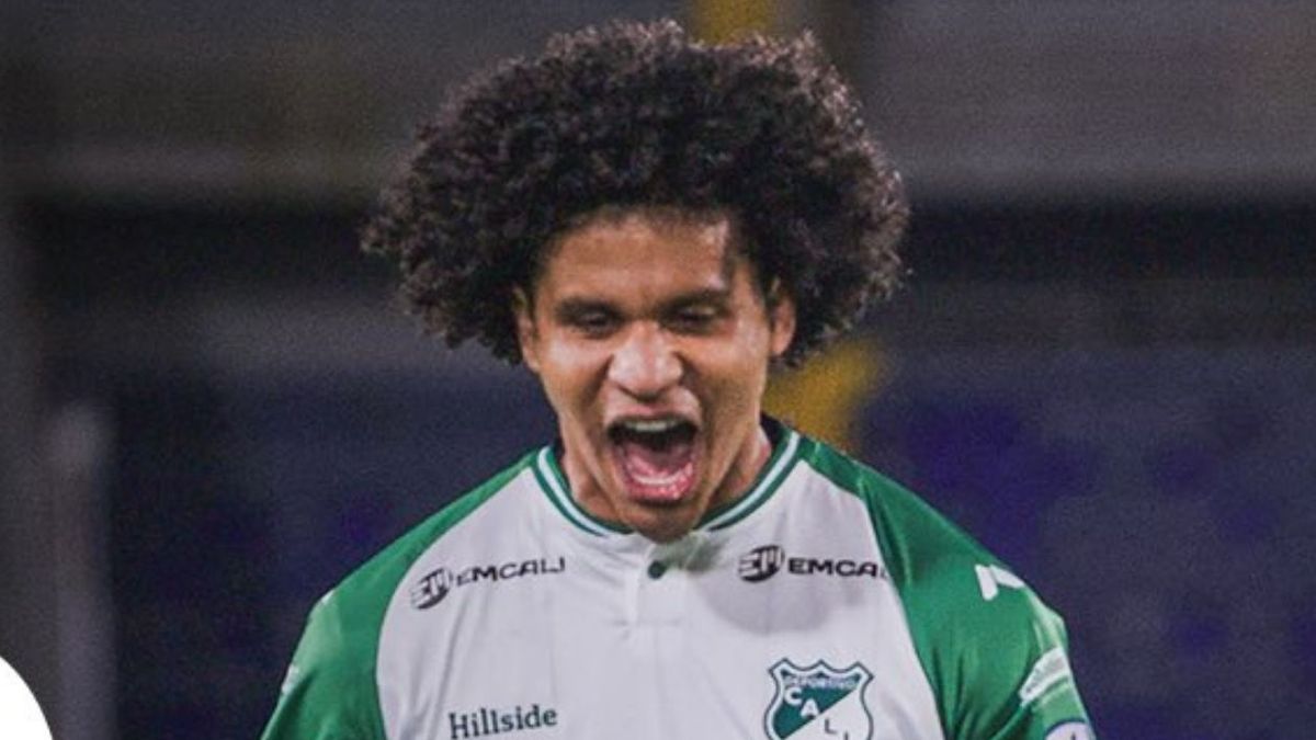 Eduard Bello, jugador del Deportivo Cali.