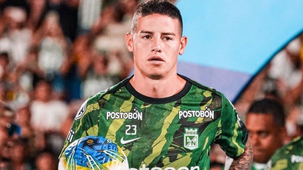 ¿James está listo? Convocatoria de Nacional confirmó decisión para enfrentar a Millonarios