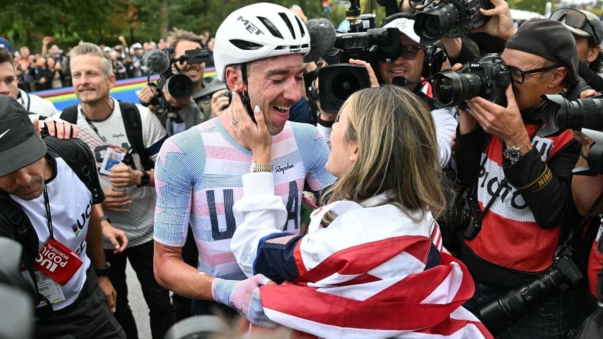 Brandon McNulty conquista el arcoíris en Montreal