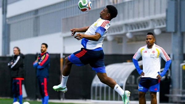 Así fue el entrenamiento de la Selección Colombia previo al duelo contra Paraguay