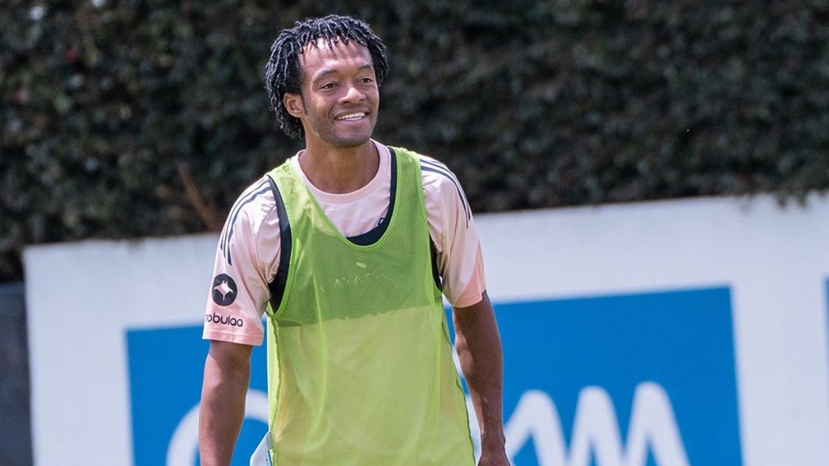 La posición de Juan Guillermo Cuadrado en Millonarios contra Medellín en su debut