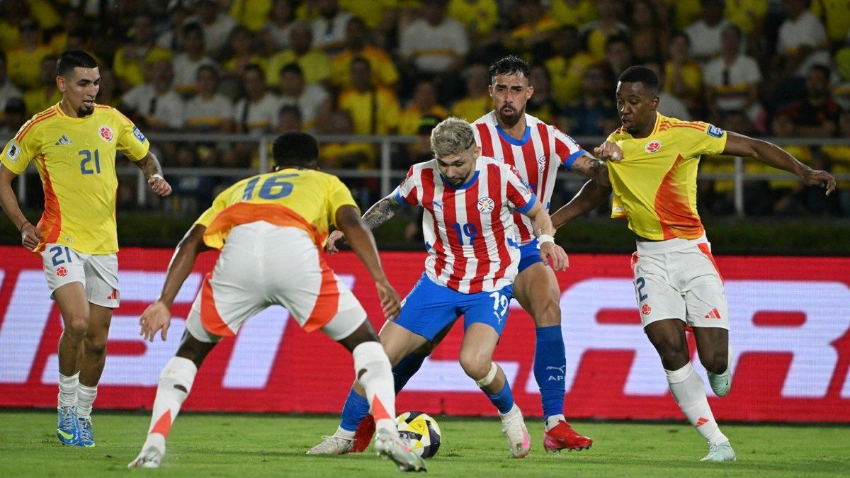 Última vez que Colombia y Paraguay se enfrentaron