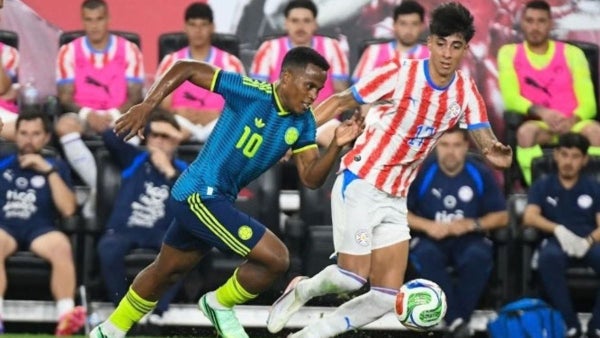 Colombia no pudo ante una Paraguay ordenada y perdió por fecha FIFA - resumen y goles