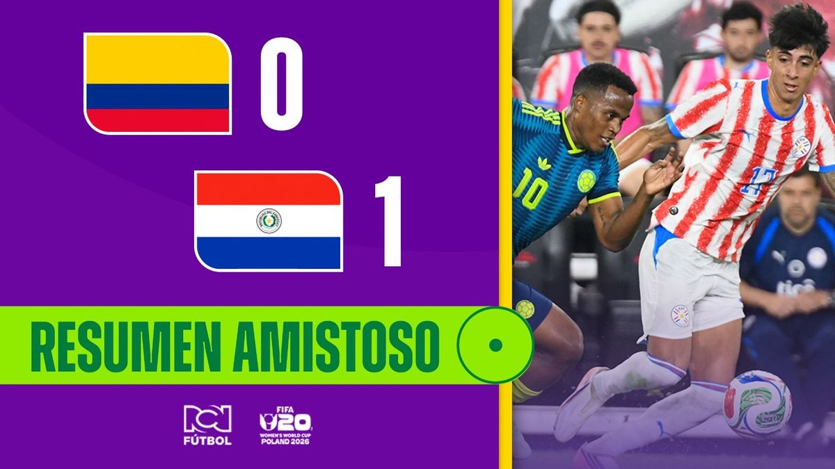 Colombia no pudo ante una Paraguay ordenada y perdió por fecha FIFA - resumen y goles