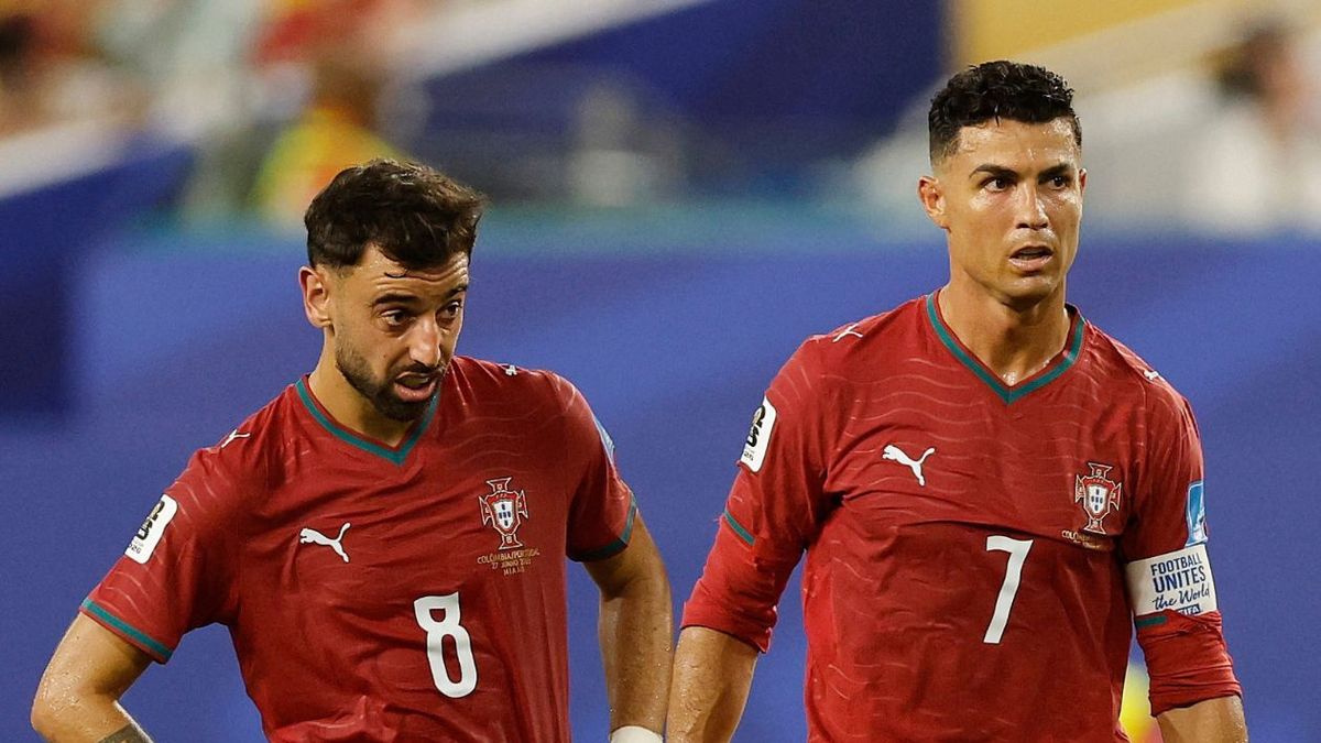 "La Selección Portugal es y seguirá siendo una sola": Bruno Fernandes tras el abandono de Cristiano Ronaldo
