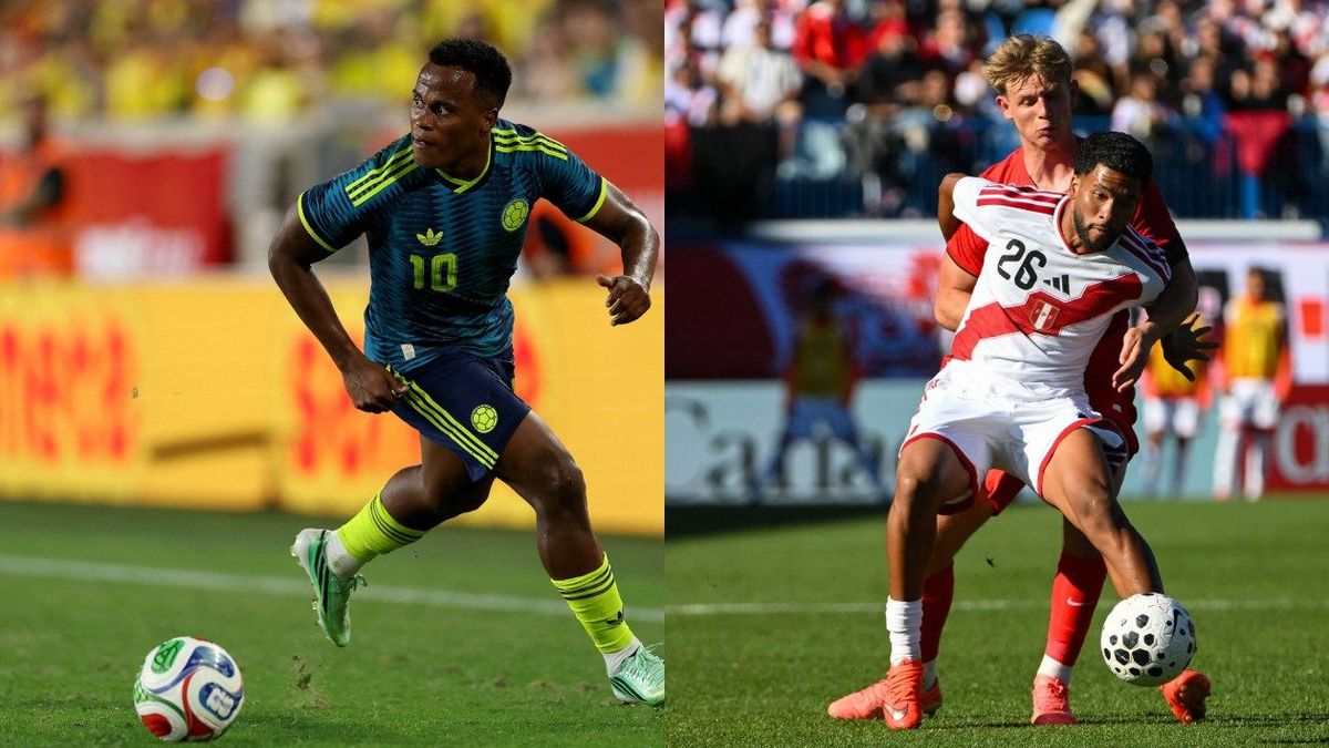 Historial de Colombia vs Perú previo a la Fecha FIFA