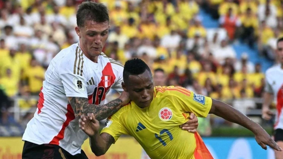 Colombia vs. Perú.