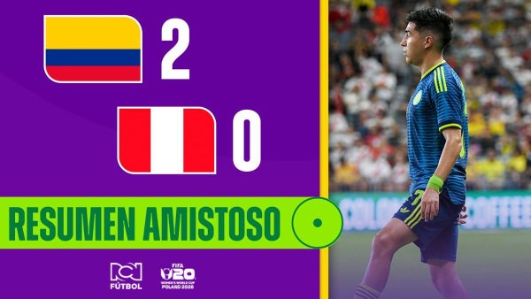 Colombia mostró una mejor cara y derrotó a Perú con dos golazos - resumen y goles