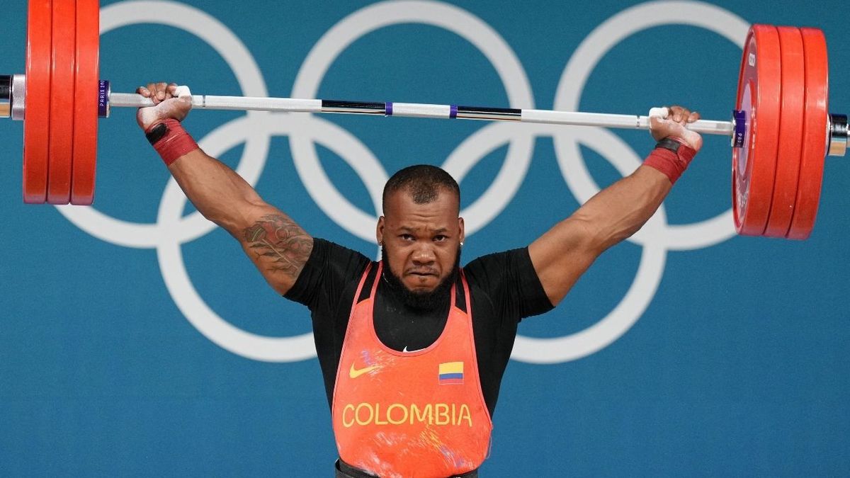 Yeison López, pesista colombiano