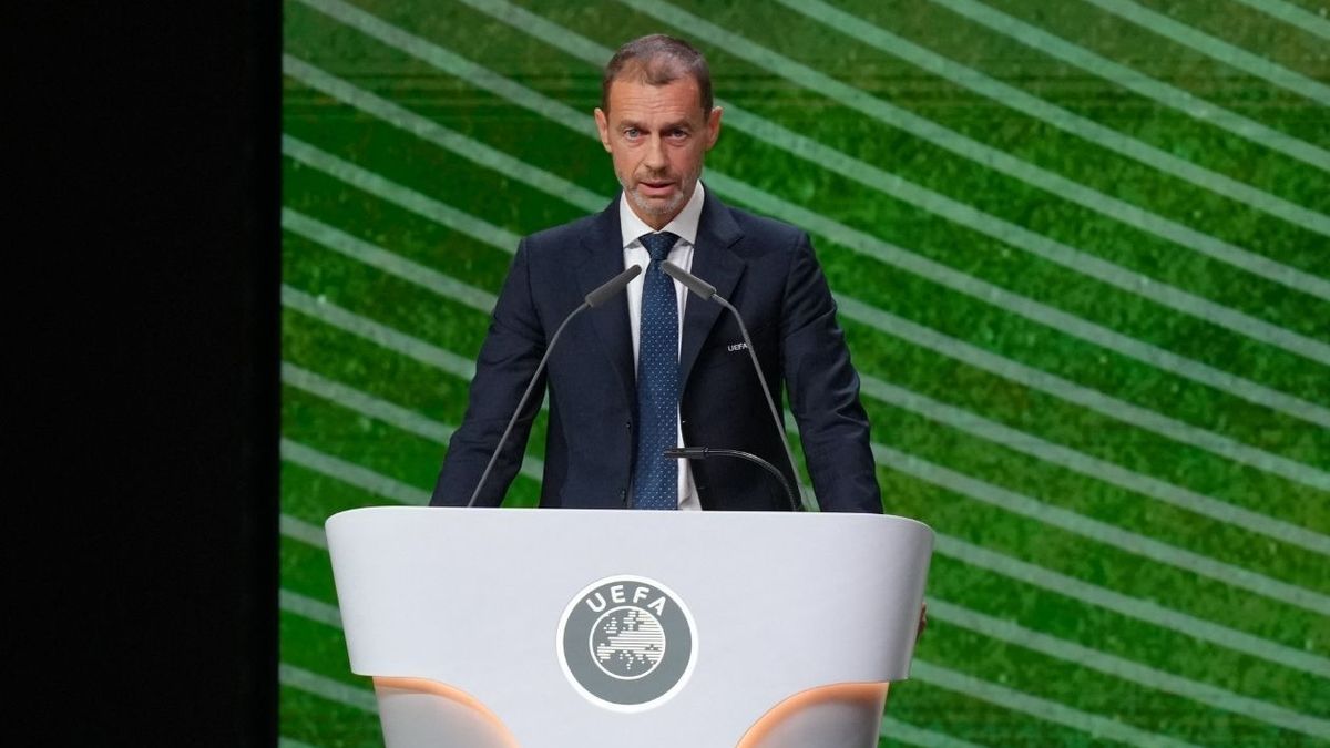Aleksander Ceferin, presidente de UEFA