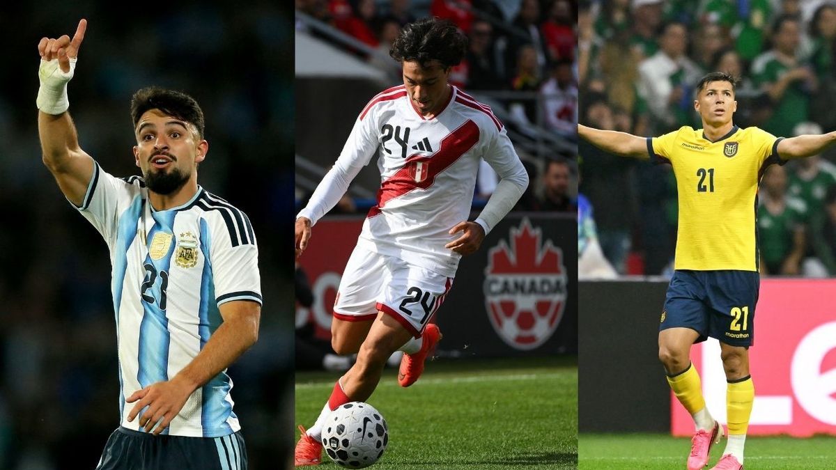 Argentina, Perú y Ecuador en el ranking FIFA