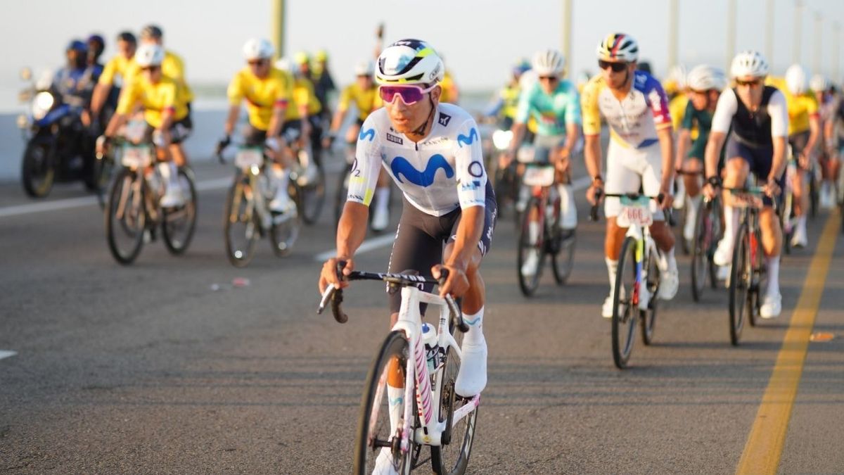 Nairo Quintana reunió a las grandes estrellas del ciclismo en Cartagena.