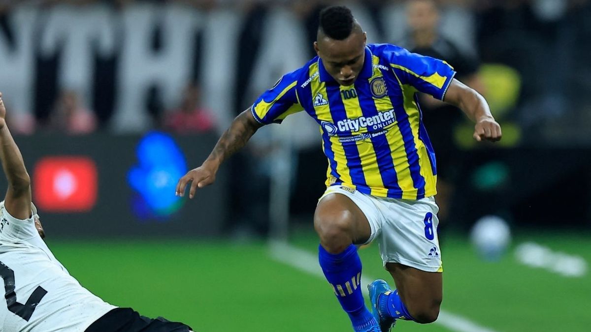 Jáminton Campaz marcó en victoria de Rosario Central