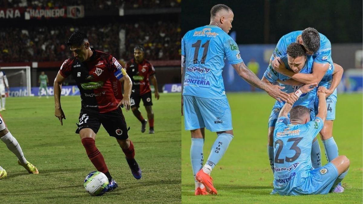 Cúcuta Deportivo y Jaguares en la tabla del descenso de la Liga BetPlay