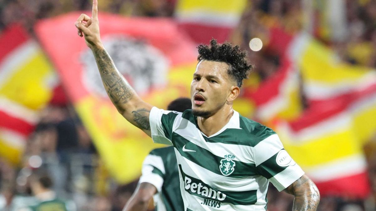 [Video] Luis Javier Suárez hizo gol en Sporting vs Lens por Champions