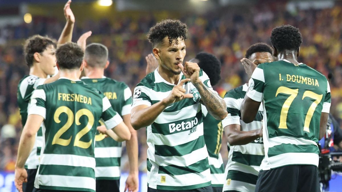 [Video] Sporting de Lisboa, de la mano de Luis Suárez, derrotó a Lens en Francia - resumen y goles