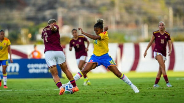 Colombia superó a Venezuela en la Fecha FIFA Femenina