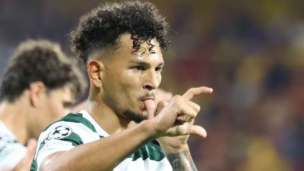 Luis Javier Suárez, máximo goleador de la historia del Sportuing Lisboa en Champions