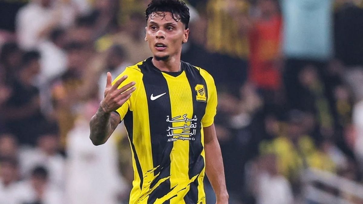 Richard Ríos anotó su primer gol con Al-Ittihad en la Champions de Asia.