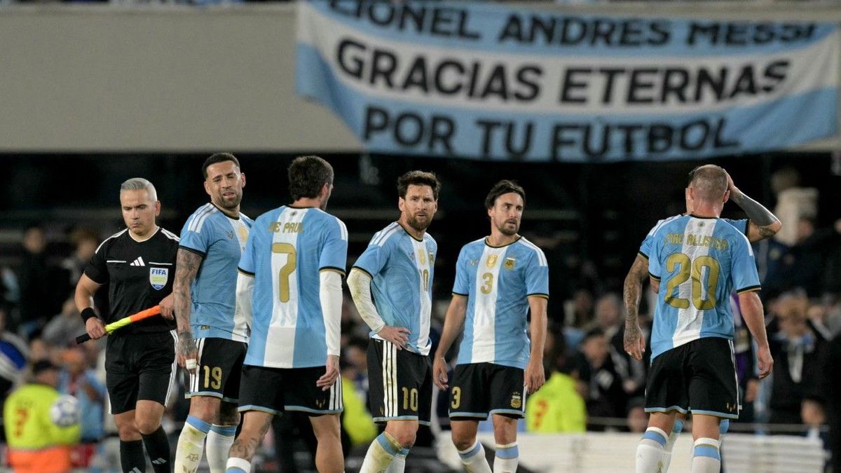 Argentina confirmó primeros partidos sin Lionel Messi