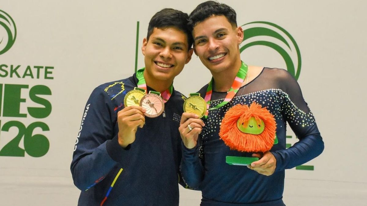 Colombia conquistó el mundo: doble oro en patinaje artístico con Carreño y Follec.