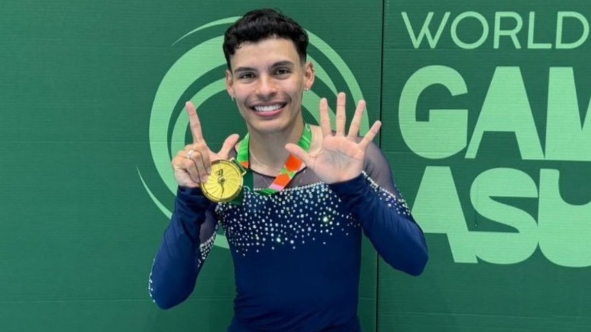Brayan Carreño ganó oro en los World Skate Game