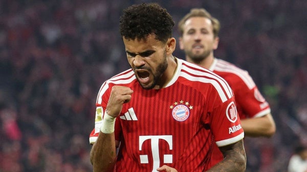[Video] Luis Díaz hizo triplete en la goleada de Bayern Múnich a Leipzig