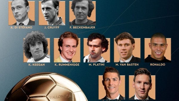 Votación del Balón de Oro de todos los tiempos: ¿Por cuál leyenda votaría?