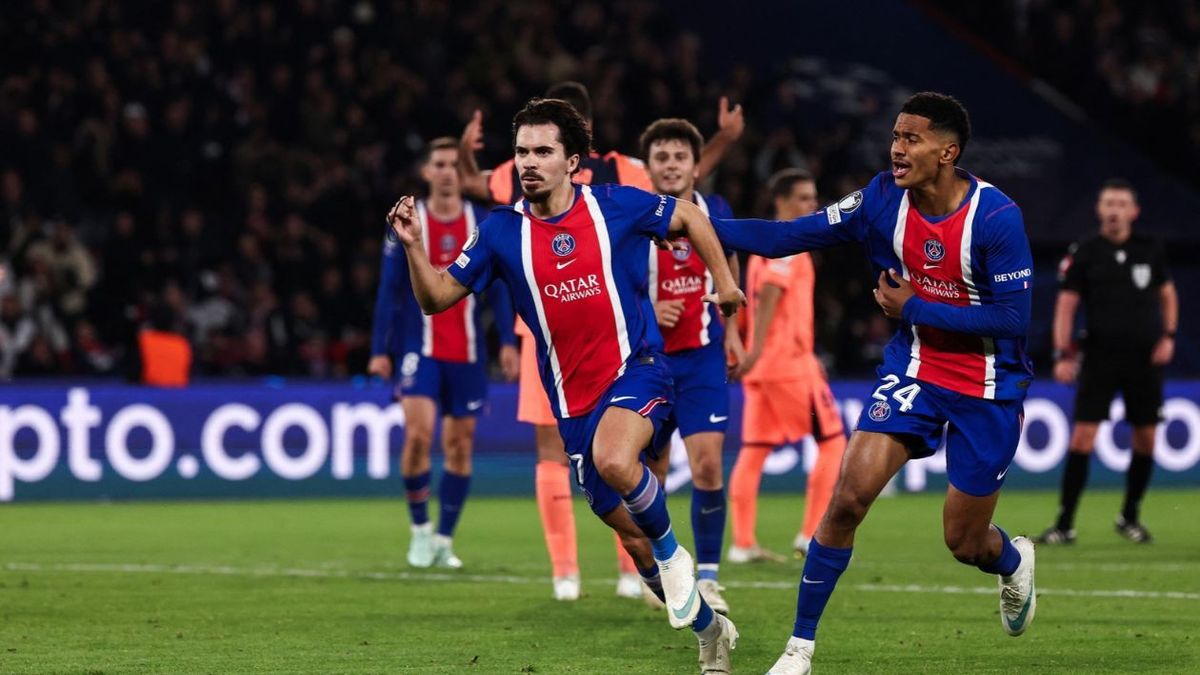 PSG derrotó a Barcelona en la Champions League