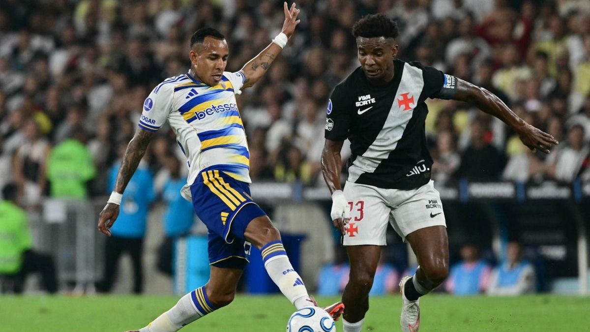 Sebastián Villa dio una tremenda asistencia vs Vasco da Gama