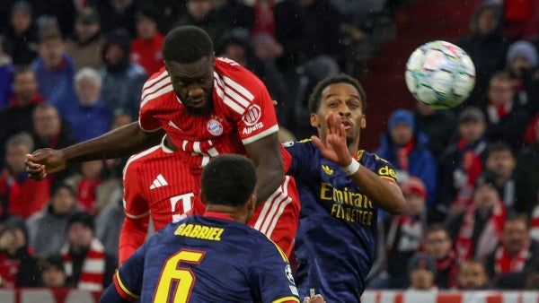 Bayern y Arsenal empataron por la tercera fecha de Champions League - resumen y goles