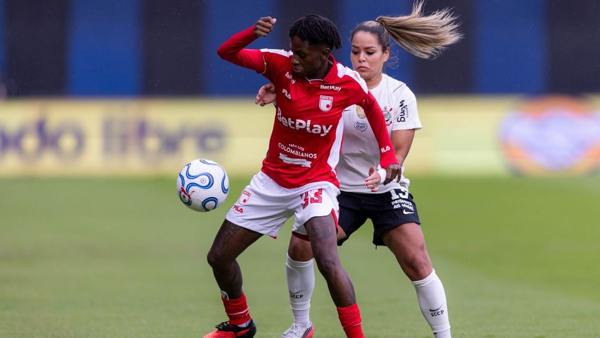 Santa Fe vs Corinthians en la Copa Libertadores Femenina