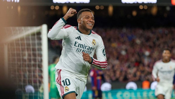 VIDEO - Gol de Mbappé y Real Madrid le gana 1-0 a Barcelona