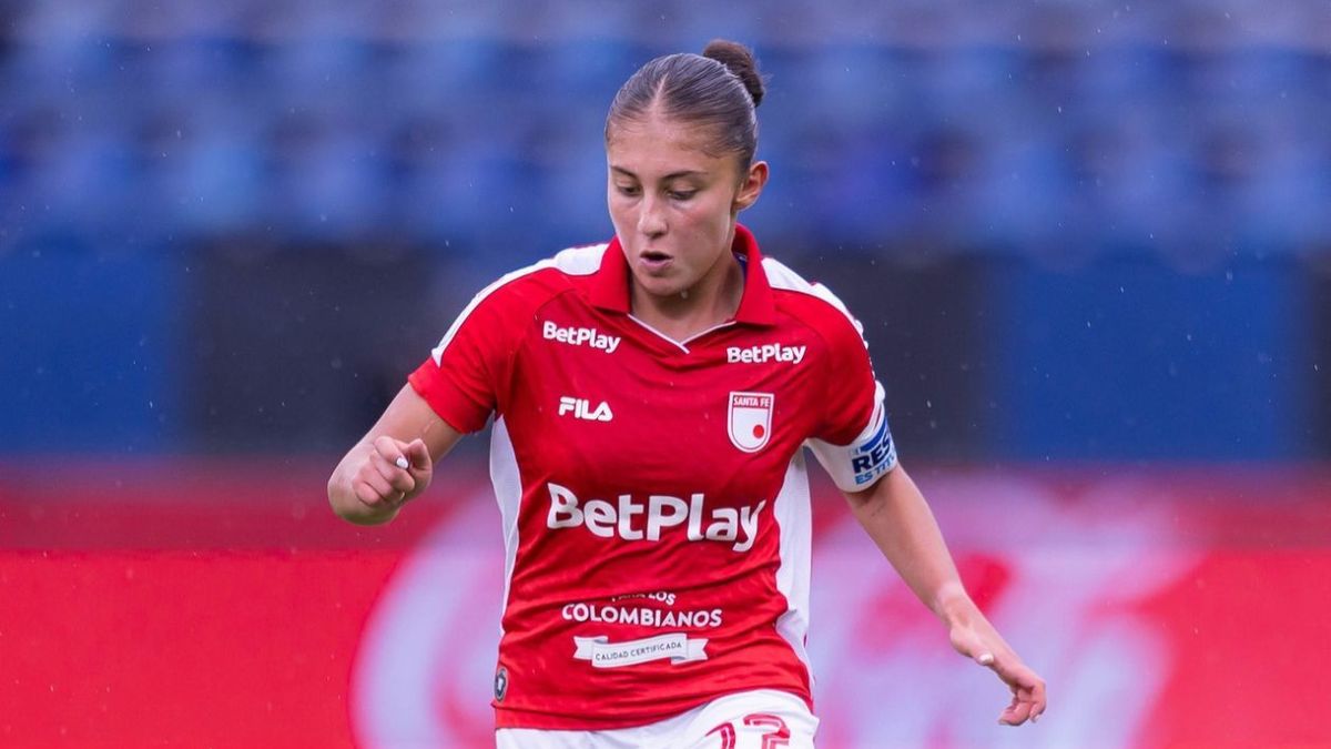 [Video] Daniela Garavito puso a ganar a Santa Fe ante Corinthians