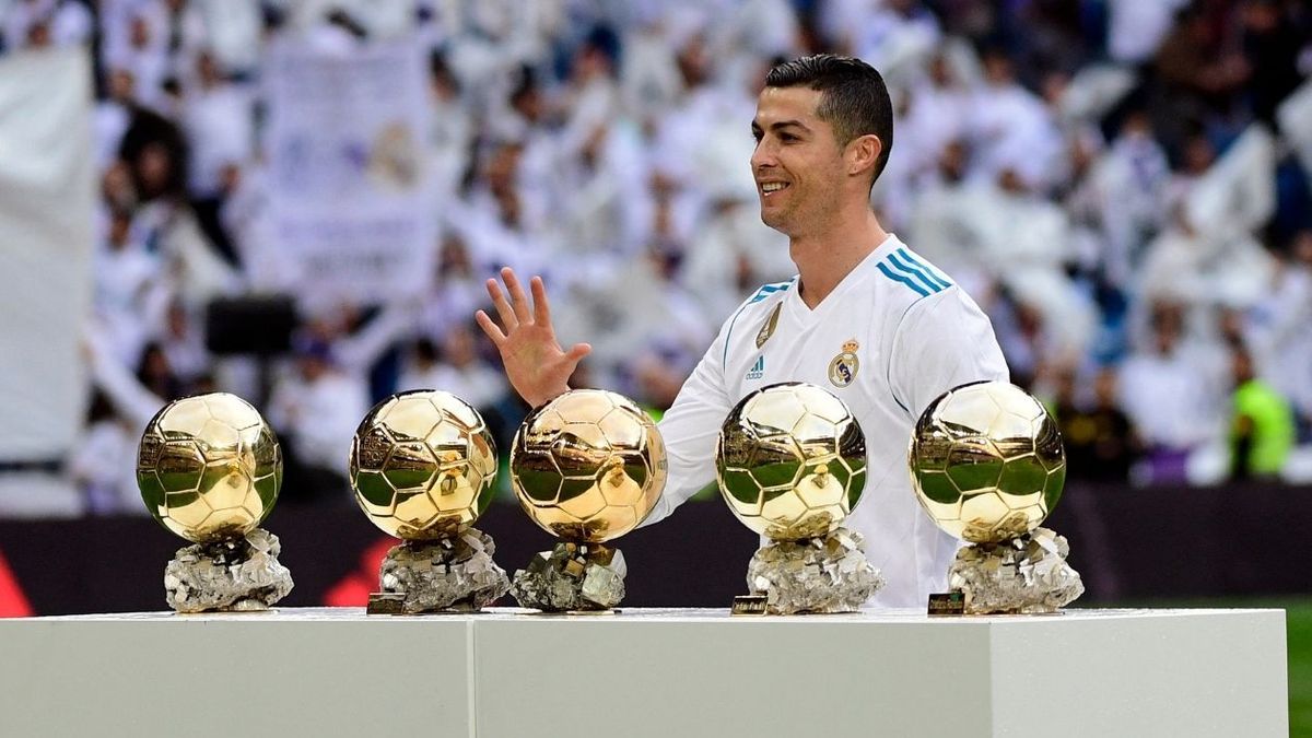 Cristiano Ronaldo fue nombrado el mejor Balón de Oro de todos los tiempos.