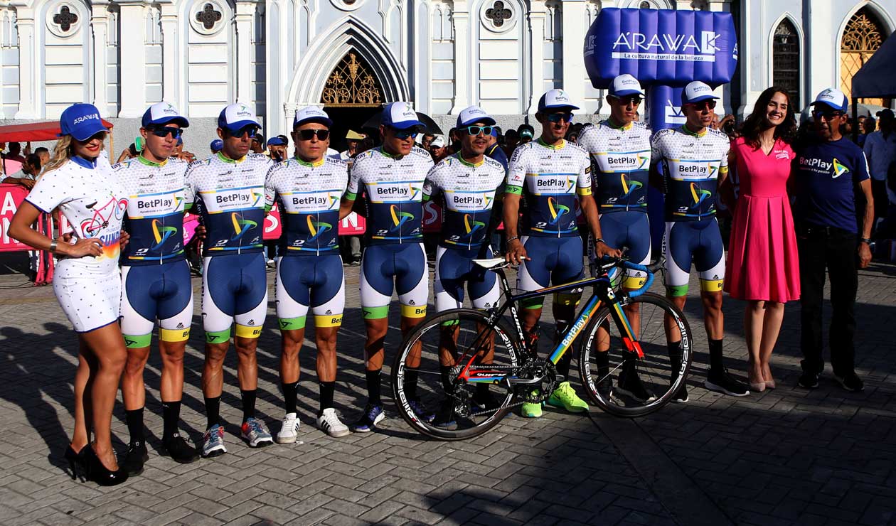 Presentación del equipo Bet Play en el Clásico RCN 2018