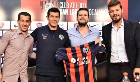 Jorge Almirón, técnico de San Lorenzo